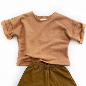 Conscious Clothing Chloe Tee in Honey